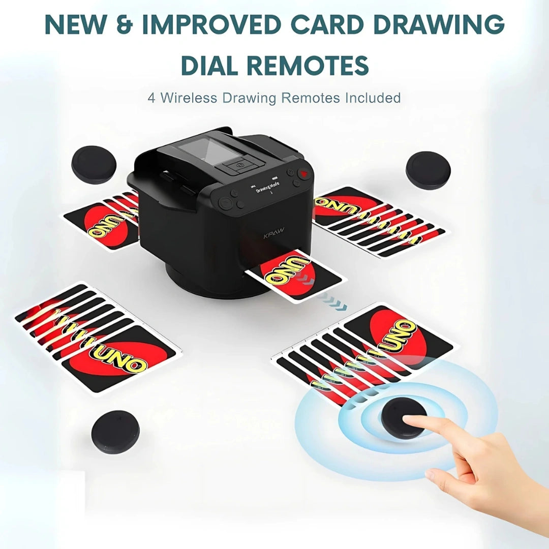 Vallunu™ - Automatic Card Shuffler & Dealer